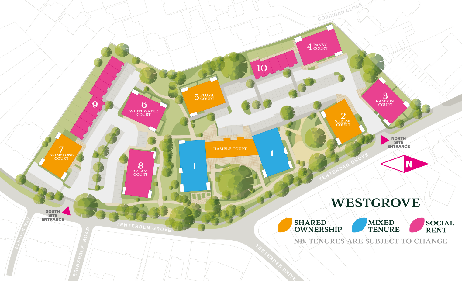 Westgrove Site Plan
